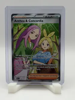 Anthea and Concordia 254/217 Ascended Heroes Pokemon TCG Full Art Trainer - Image 1