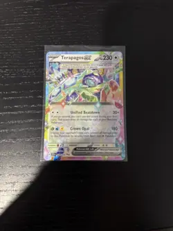 Terapagos ex 128/142 Pokemon TCG Sv07: Stellar Crown Double Rare - Image 1