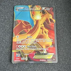 Pokemon Charizard EX Full Art Ultra Rare 100/106 Flashfire Holo Card - Image 1