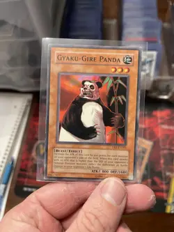 Yu-Gi-Oh Gyaku-Gire Panda DR1-EN183 Unlimited Edition Common Card LP Condition - Image 2
