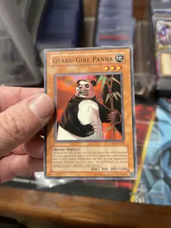 Yu-Gi-Oh Gyaku-Gire Panda DR1-EN183 Unlimited Edition Common Card LP Condition - Image 3