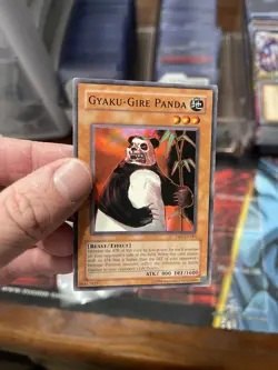 Yu-Gi-Oh Gyaku-Gire Panda DR1-EN183 Unlimited Edition Common Card LP Condition - Image 4