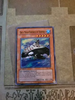 YUGIOH ORCA MEGA-FORTRESS OF DARKNESS IOC-084 SUPER 1ST ED VLP 1996 - Image 2
