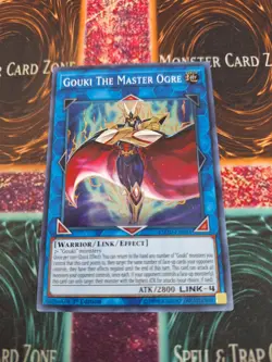 Yugioh Gouki the Master Ogre FLOD-EN041 Super Rare 1st Edition Near Mint - Image 1