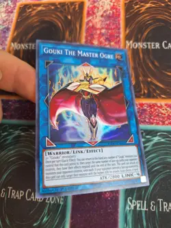 Yugioh Gouki the Master Ogre FLOD-EN041 Super Rare 1st Edition Near Mint - Image 2