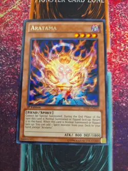 Yu-Gi-Oh! Aratama SHSP-EN035 Rare 1st Edition Near Mint - Image 1
