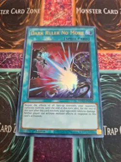 Yugioh Dark Ruler No More MP22-EN262 Ultra Rare 1st Edition Near Mint - Image 1