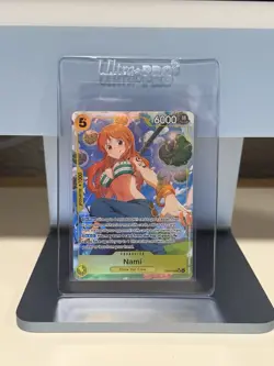 One Piece Card Game Nami SR Alt Art EB03-053 English NM Heroines Edition - Image 1