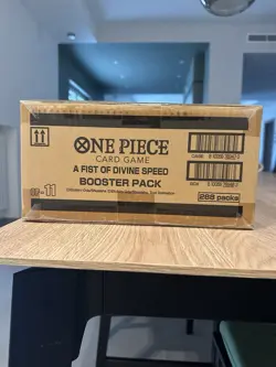 One Piece English OP11 A Fist Of Divine Speed Booster Pack Box Case Sealed - Image 1
