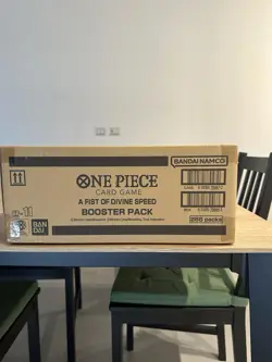 One Piece English OP11 A Fist Of Divine Speed Booster Pack Box Case Sealed - Image 2