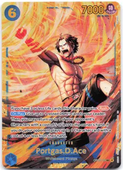 Portgas.D.Ace (119) OP13-119 Carrying On His Will - Image 1