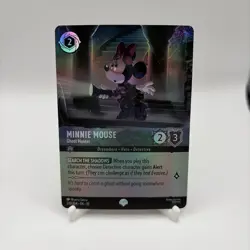Minnie Mouse Ghost Hunter Epic Foil 220/204 Whispers in the Well Disney Lorcana - Image 1