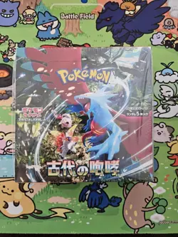 New Pokemon Ancient Roar Japanese sv4k Booster Box Factory Sealed Shrink - Image 1