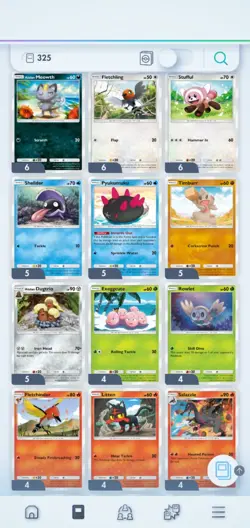 Pokemon Pocket Mobile Game Trade Celestial Guardians Set ◇ Rare Cards - Image 3