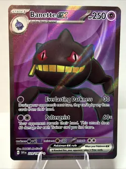 Banette ex 229/198 SV01: Scarlet & Violet Holo - Pokemon TCG - NM - Ultra Rare - Image 1
