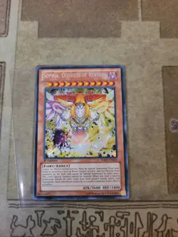 YUGIOH SOPHIA GODDESS OF REBIRTH HA07-EN055 SECRET 1ST ED NM - Image 2