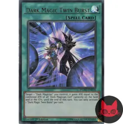 Yugioh Dark Magic Twin Burst DUPO-EN018 Ultra Rare 1st Edition NM - Image 1