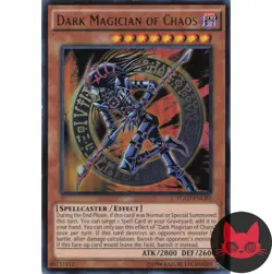 Yugioh Dark Magician of Chaos YGLD-ENC02 Ultra Rare NM - Image 1