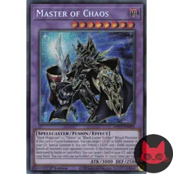 Yugioh Master of Chaos MP23-EN018 Secret Rare 1st Edition NM - Image 1