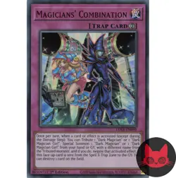 Yugioh Magicians' Combination LDS3-EN099 Red Ultra Rare 1st Edition NM - Image 1