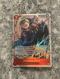 One Piece Roronoa Zoro EB04-007 SR ENGLISH OP15 - Image 1