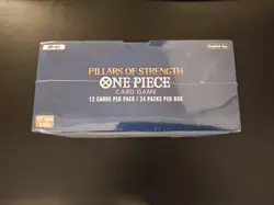 One Piece Pillars of Strength Booster Box Eng. with Acrylic case & 4 Op15 packs - Image 5