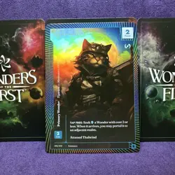 Wonders of the First-Rylan Windstrider - 195/401 Formless Foil Rare - Image 1