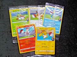 Pokemon Futsal On The Ball Football set, 5 Promo cards all Sealed BB - Image 1