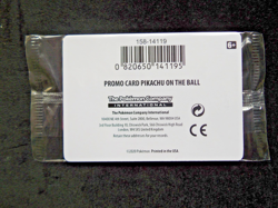 Pokemon Futsal On The Ball Football set, 5 Promo cards all Sealed BB - Image 3