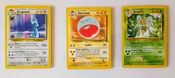 9 Mixed Pokemon Card Lot w/3 Holos - 1999-2004 - Image 4