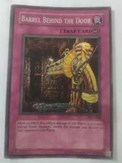 Yugioh Barrel Behind the Door PGD-095 Super Rare LP - Image 1
