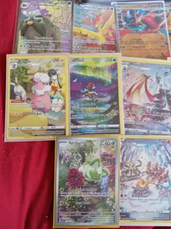 Pokemon TCG Mix Card Lot Illustration Rare,Trainer Gallery,Ex Bulk - Image 2