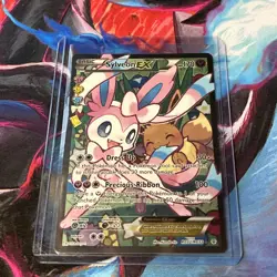 Sylveon EX Full Art Ultra Rare Holo Pokemon Card Generations RC32/RC32 - Image 1