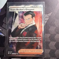 Pokemon TCG Team Rockets Giovanni Destined Rivals Card 225/182 - Image 1