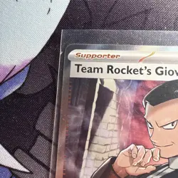 Pokemon TCG Team Rockets Giovanni Destined Rivals Card 225/182 - Image 2