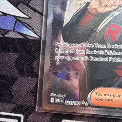 Pokemon TCG Team Rockets Giovanni Destined Rivals Card 225/182 - Image 5