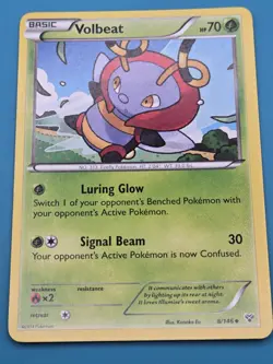 Volbeat 8/146 - Pokemon XY Uncommon Card NM - Image 1