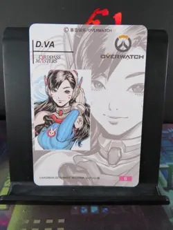 D.Va Overwatch Art Card Rare Holo Collectible Video Game Character CCG NM - Image 3