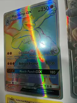 Pokemon Machop/Machoke/Machamp GX Evolution Lot – 9 Cards – Holo Rare – NM - Image 3
