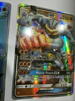 Pokemon Machop/Machoke/Machamp GX Evolution Lot – 9 Cards – Holo Rare – NM - Image 4