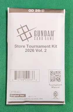 Gundam Card Game Store Tournament Kit 2026 Vol 2 with Free Shipping - Image 1