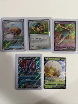 Pokemon Card Lot (5 Cards) - Vintage Modern Hyper Ultra IR SIR Reverse Holo Rare - Image 1