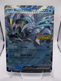 Black Kyurem EX BW Promo Jumbo Oversized Pokemon Card Holo NM - Image 1