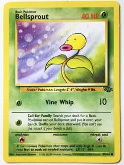 Bellsprout 49/64 Pokemon Non Holo Card Great Condition - Image 1