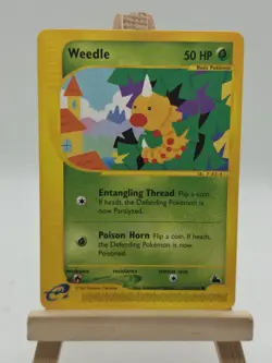 Pokemon Weedle Card Skyridge 115/144 Non-Holo Common - Image 1