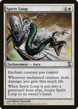 Spirit Loop #42 (MP) Time Spiral TSP Magic MTG - Image 1