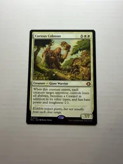 Curious Colossus NM Lorwyn Eclipsed Magic The Gathering Mtg Near Mint - Image 1