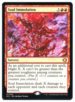 MtG ECL Soul Immolation #156 Non-Foil - Image 1