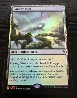 Canopy Vista *FOIL* - Battle for Zendikar MTG magic the gathering - Image 1
