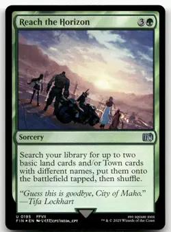 Reach the Horizon #195 (Foil) (NM) Final Fantasy FIN Magic MTG - Image 1
